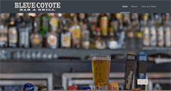 Desktop Screenshot of bleuecoyote.com